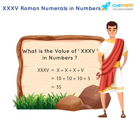 xxxsv|Convert XXXV from Roman Numerals